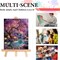 Paint by Numbers Kits for Adults – Glowing Dream Forest DIY Acrylic Painting Kit on Canvas, Beginner-Friendly Paint by Numbers Art Set for Home Wall Decor, 15.7x19.7 Inch